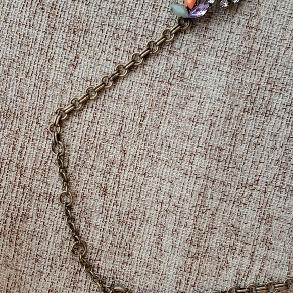 J. Crew Crystal Lattice Necklace - Picture 9 of 10